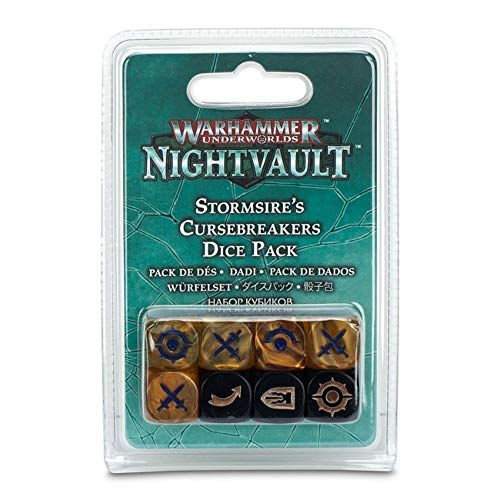 Warhammer Underworlds: Nightvault – Stormsire's Cursebreakers Dice Pack von Games Workshop