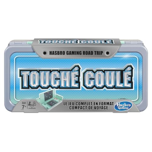 Touché-Coulé – Gesellschaftsspiel Road Trip – Reisespiel – Französische Version von Hasbro Gaming