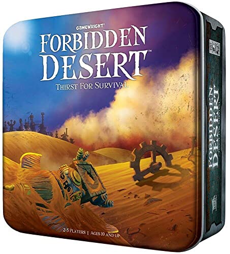 Gamewright , Forbidden Desert Game , Board Game , Ages 10+ , 2-5 Players , 45 Minutes Playing Time Gamewright , Forbidden Desert Game , Board Game , Ages 10+ , 2-5 Players , 45 Minutes Playing Time von Gamewright