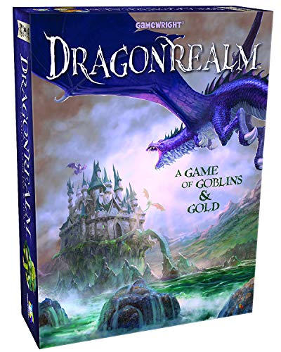Gamewright , Dragonrealm, Board Game, Ages 10+, 2-4 Players, 30 Minutes Playing Time von Gamewright