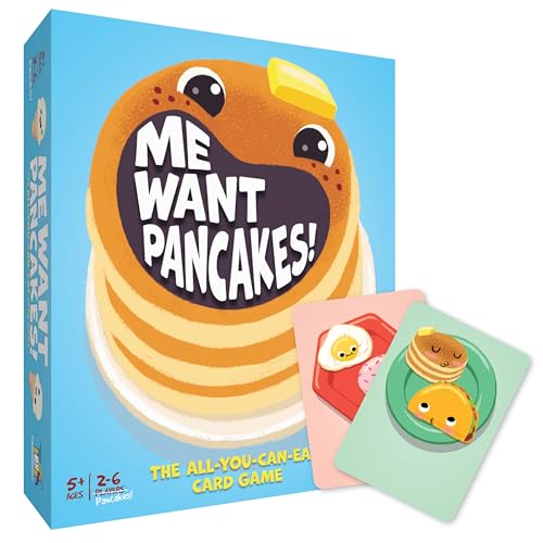 Me Want Pancakes! - Das All-You-Can-Eat Familien-Kartenspiel für Kinder ab 5 Jahren, 2-6 Spieler von Gamewright