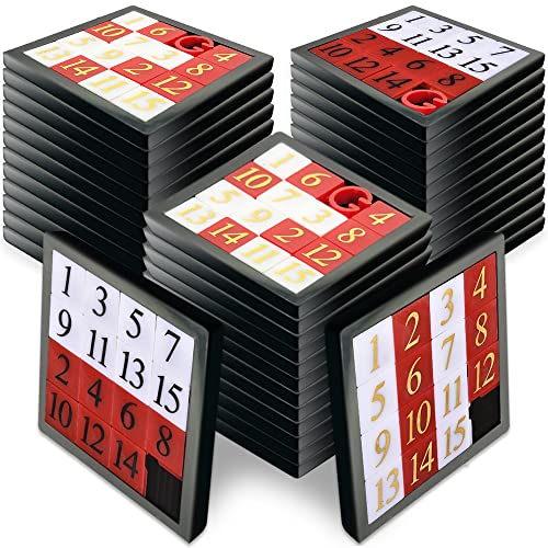 Gamie Schiebepuzzle für Kinder, 24 Stück, Taschengröße, Lernspielzeug, Zahlenlernspielzeug für Kinder, ideal als Geschenktütenfüller Gamie Schiebepuzzle für Kinder, 24 Stück, Taschengröße, Lernspielzeug, Zahlenlernspielzeug für Kinder, ideal als Geschenktütenfüller von Gamie