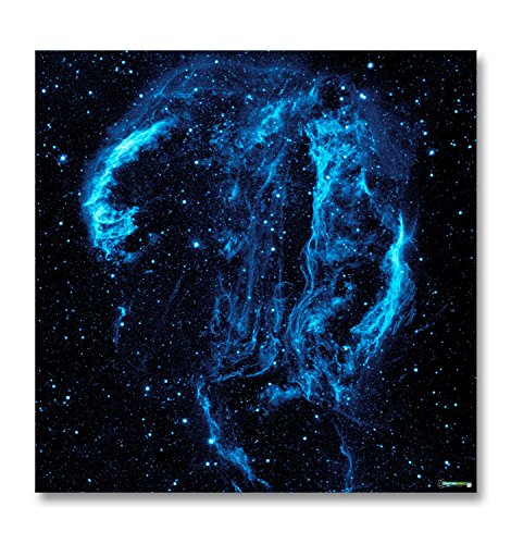 Blue Nebula Gaming-Matte (122 x 122 cm) von Gaming Mats By Bigmouth