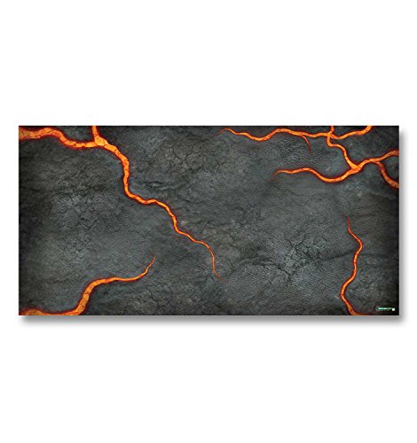 Lava Gaming-Matte (1,8 m x 9,4 m) von Gaming Mats By Bigmouth