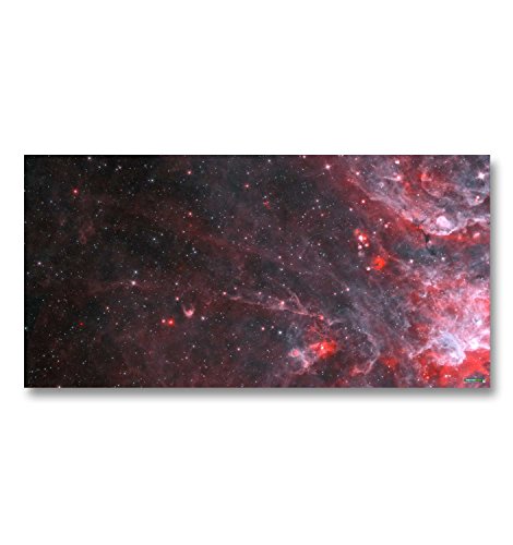 Big Mouth Red Nebula Spielmatte, Sci-Fi-Star-Wars-Thema, alle Altersgruppen, keine Batterien erforderlich von Gaming Mats By Bigmouth