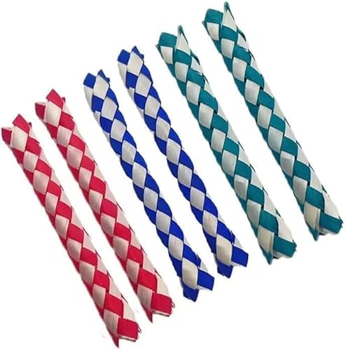 6 Stück Klassische Fingerfallen, Chinesische Holz Fingerfalle, Chinesische Fingerfalle Finger Trap Fingerfallen für Finger Falle 6 Stück Klassische Fingerfallen, Chinesische Holz Fingerfalle, Chinesische Fingerfalle Finger Trap Fingerfallen für Finger Falle von Gammaeon