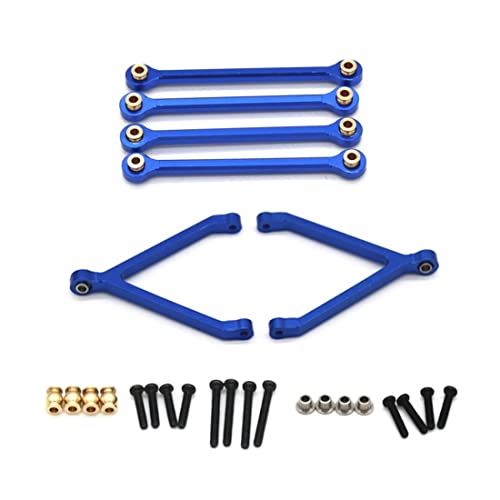 Ganekihedy Metall Chassis Rod Chassis Tie Links Set für FMS FCX24 1/24 RC Crawler Car Upgrades Teile ZubehöR,2 von Ganekihedy