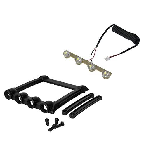 Ganekihedy RC Auto Dachlampe und LichtstäNder für HBX 901 901A 1/12 RC Auto Upgrades Teile Ersatzteile ZubehöR von Ganekihedy