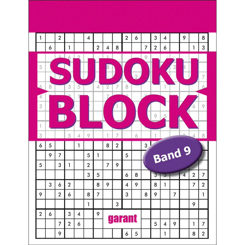 Sudoku Block Band 9 von Garant, Renningen