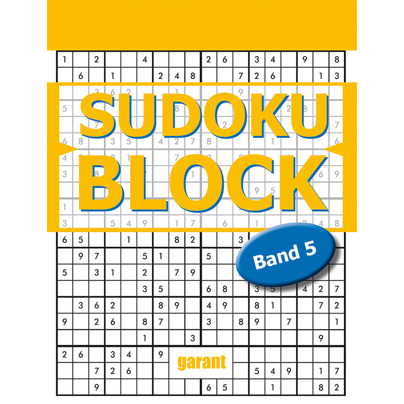 Sudoku Block.Bd.5 von Garant, Renningen