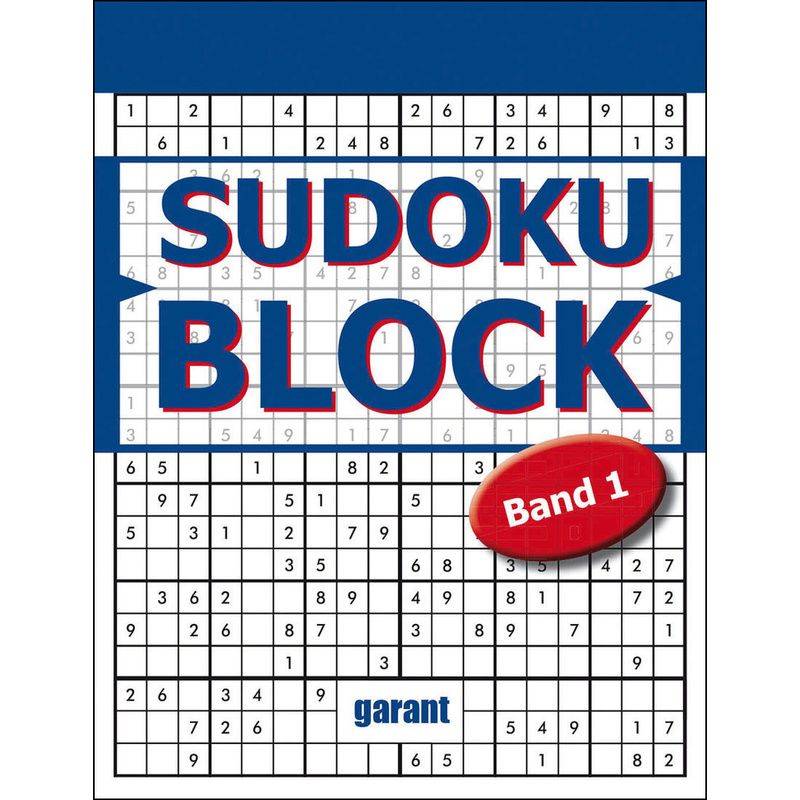 Sudoku Block.Bd.1 von Garant, Renningen