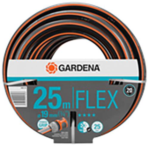 Gardena Comfort FLEX 18053-20 19mm 25m 3/4 Zoll 1 St. Schwarz, Orange Gartenschlauch von Gardena
