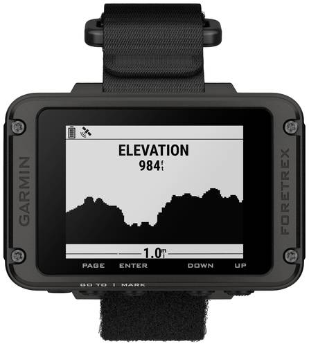 Garmin FORETREX® 801 GPS-Uhr Schwarz von Garmin