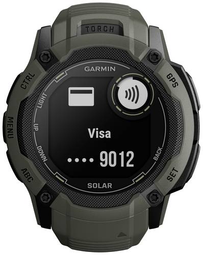 Garmin INSTINCT® 2X SOLAR Smartwatch Moosgrün von Garmin