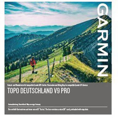 Garmin TOPO Germany v9 PRO Wanderkarte Outdoorkarte Fahrrad, Geocaching, Ski, Wandern Deutschland von Garmin