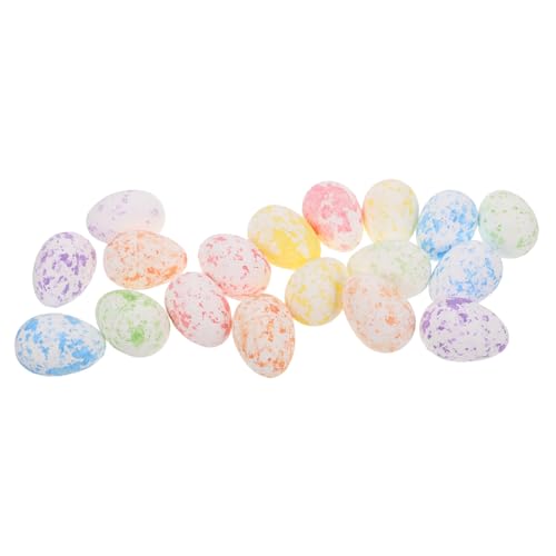 Garneck 1 Ostereier Mini-Eier lebensechte Eier schäumt Ei Party Eierdekor Eier basteln Dekorative Eier osterei DIY handwerk osterhandwerk dekoration Osterschmuck Schaum von Garneck