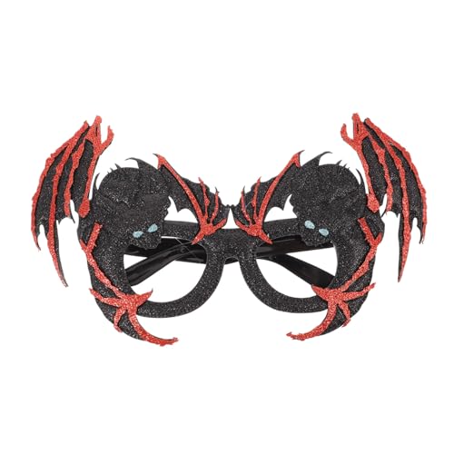 Garneck 1 Paar Halloween Spaßbrille Kreative Partybrille für Halloween Kostümpartys Festivals Outdoor Aktivitäten Lustige Brillen für Dekoration und Foto Requisiten Garneck 1 Paar Halloween Spaßbrille Kreative Partybrille für Halloween Kostümpartys Festivals Outdoor Aktivitäten Lustige Brillen für Dekoration und Foto Requisiten von Garneck