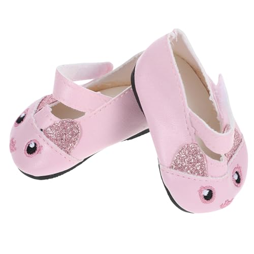 Garneck 1 Paar Puppenschuhe aus PU für Mädchenspielzeug Dekorative Miniaturschuhe für Puppen Perfektes Zubehör für Fantasievolles und Szenenprops Garneck 1 Paar Puppenschuhe aus PU für Mädchenspielzeug Dekorative Miniaturschuhe für Puppen Perfektes Zubehör für Fantasievolles und Szenenprops von Garneck