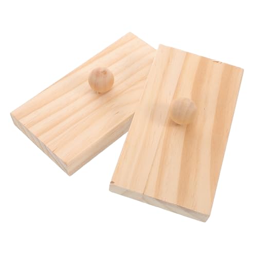 Garneck 1 Paar Schlaginstrumente Für Die Frühe Bildung Holz Beige von Garneck