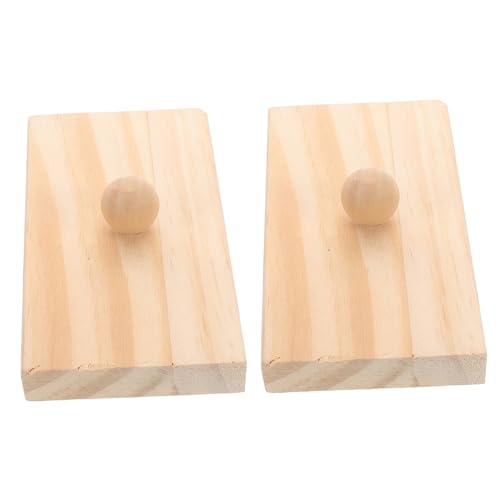 Garneck 1 Paar Schlaginstrumente Für Die Frühe Bildung Holz Beige von Garneck