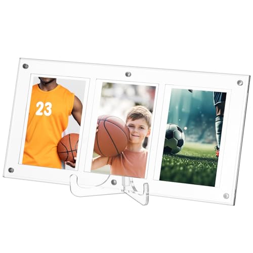 Garneck 1 Satz Acrylziegel Acrylkarten Display Kartenständer Sportkarten Display Acryl Displayständer Abgestufte Karten Display Plakettenständer Sammelkarten Displayständer von Garneck