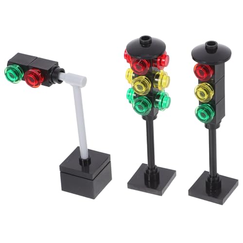 Garneck 1 Satz Ampelspielzeug -Stoppschilder für zum Bahnübergang -Signalleuchte -Ampel Spielzeugstraßenschilder Abs Black Garneck 1 Satz Ampelspielzeug -Stoppschilder für zum Bahnübergang -Signalleuchte -Ampel Spielzeugstraßenschilder Abs Black von Garneck