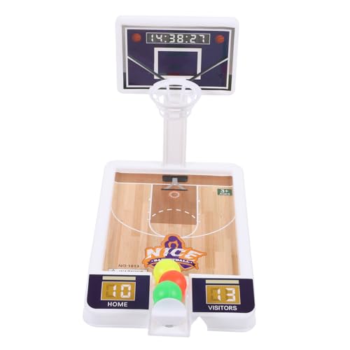 Garneck 1 Satz Basketball- Schreibtisch Tisch -Top -Basketballspiel Mini Basketballkorb Tabletop-Basketball Basketballversion Tischplatte Plastik Blau Zufällige Farbe Garneck 1 Satz Basketball- Schreibtisch Tisch -Top -Basketballspiel Mini Basketballkorb Tabletop-Basketball Basketballversion Tischplatte Plastik Blau Zufällige Farbe von Garneck