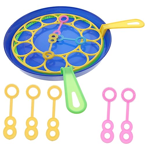 Garneck 1 Satz Blasen-Werkzeug-Set Riesige Blase Party Groß Werkzeug Zum Blasen Von Blasen Outdoor Bubble Maker Seifenblasenmacher-Sticks Blasen Für Abs Zufällige Farbe von Garneck