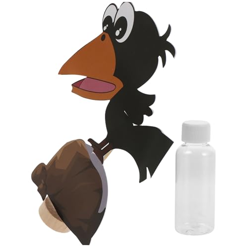 Garneck 1 Satz Crow-Trinkwasser-Lehrmittel Stielspielzeug für das Klassenzimmer Kindergarten-Stielspielzeug Kindergarten Klassenzimmer Vorschulstammspielzeug Plastik von Garneck