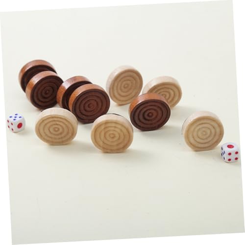 Garneck 1 Satz Dame-zubehör Brettspielzubehör Aus Holz Brettspielteile Aus Holz Brettspiele Für Den Familienabend Zubehör Für Brettspiele Holzspielzeug Runde Dame Hölzern Garneck 1 Satz Dame-zubehör Brettspielzubehör Aus Holz Brettspielteile Aus Holz Brettspiele Für Den Familienabend Zubehör Für Brettspiele Holzspielzeug Runde Dame Hölzern von Garneck