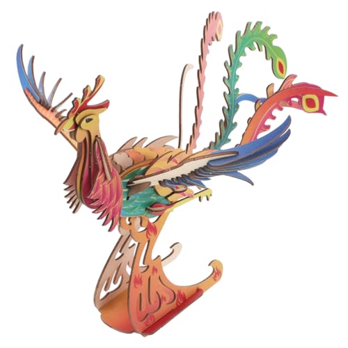 Garneck 1 Satz Dreidimensionales Phoenix-Puzzle Modellbausätze DIY-Tiere aus Holz tierisches Rätsel Vogelmodell Phönix- hölzern Garneck 1 Satz Dreidimensionales Phoenix-Puzzle Modellbausätze DIY-Tiere aus Holz tierisches Rätsel Vogelmodell Phönix- hölzern von Garneck
