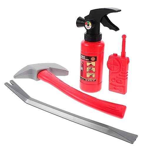 Garneck 1 Satz Feuerwehrkostüm Feuerwehrwerkzeuge Feuerlöscher Feuerwehrmann Kostüm Damen Feuerwehrausrüstung Feuerwehrspielzeug Feuerschütze Feuerwehrauto- Feuerkostüm Plastik Garneck 1 Satz Feuerwehrkostüm Feuerwehrwerkzeuge Feuerlöscher Feuerwehrmann Kostüm Damen Feuerwehrausrüstung Feuerwehrspielzeug Feuerschütze Feuerwehrauto- Feuerkostüm Plastik von Garneck