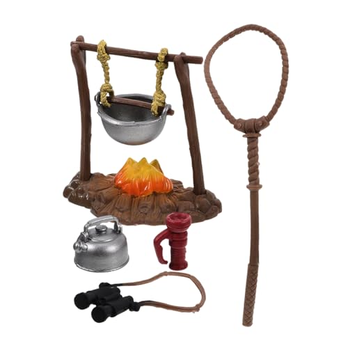 Garneck 1 Satz Für Überlebensausrüstung Klein Campingspielzeug Mini Röhren Modelle Fort Kind Bausatz Falsches Lagerfeuer Plastik Garneck 1 Satz Für Überlebensausrüstung Klein Campingspielzeug Mini Röhren Modelle Fort Kind Bausatz Falsches Lagerfeuer Plastik von Garneck