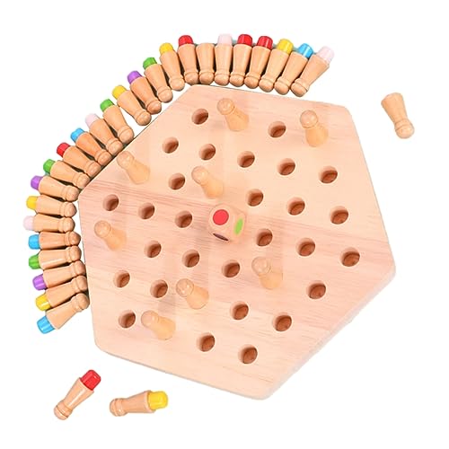 Garneck 1 Satz Gedächtnisspiel für Teiliges Memory Schachspiel Interaktives Brettspiel Konzentration und Logischem Lernspielzeug für Ganze Familie Garneck 1 Satz Gedächtnisspiel für Teiliges Memory Schachspiel Interaktives Brettspiel Konzentration und Logischem Lernspielzeug für Ganze Familie von Garneck