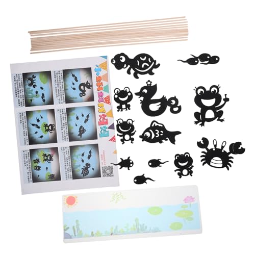 Garneck 1 Satz Hilfsmittel für den Kindergarten weihnachtliche Fingerpuppen Puppentheater Marionettenpuppen Papier Black Garneck 1 Satz Hilfsmittel für den Kindergarten weihnachtliche Fingerpuppen Puppentheater Marionettenpuppen Papier Black von Garneck