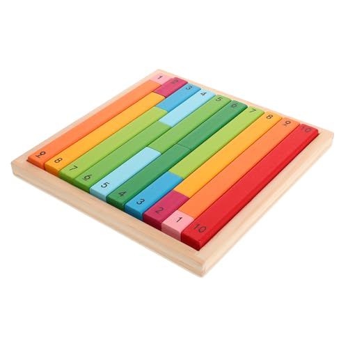 Garneck 1 Satz Hilfsmittel für den Matheunterricht Montessori-Zählstäbe Montessori-Sticks- Mathe-Aktivitätstools Mathe-Lehrstäbe Blöcke zählen Mathe-Fähigkeiten-Stäbe Holz Garneck 1 Satz Hilfsmittel für den Matheunterricht Montessori-Zählstäbe Montessori-Sticks- Mathe-Aktivitätstools Mathe-Lehrstäbe Blöcke zählen Mathe-Fähigkeiten-Stäbe Holz von Garneck
