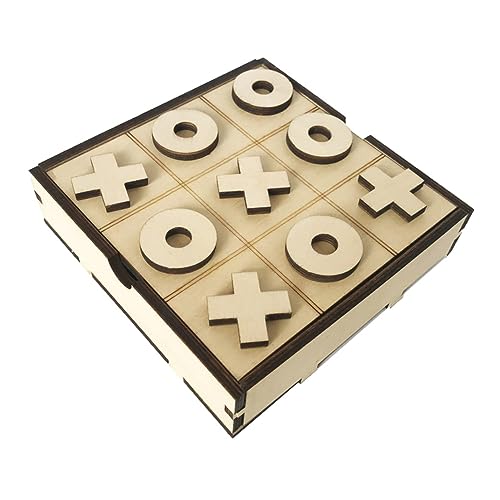Garneck 1 Satz Holz Toe Spiel für Strategisches Familienspiel für Spieler Fördert Beobachtungsfähigkeiten für Jahre Eleganter Aufbewahrungsbehälter Garneck 1 Satz Holz Toe Spiel für Strategisches Familienspiel für Spieler Fördert Beobachtungsfähigkeiten für Jahre Eleganter Aufbewahrungsbehälter von Garneck