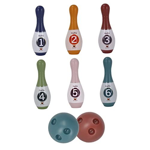 Garneck 1 Satz Kinderspielzeug Bowling Interaktives Bowling für Pädagogisches Indoor für Hand Augen Koordination für Spielzimmer und Garten und Bälle Garneck 1 Satz Kinderspielzeug Bowling Interaktives Bowling für Pädagogisches Indoor für Hand Augen Koordination für Spielzimmer und Garten und Bälle von Garneck