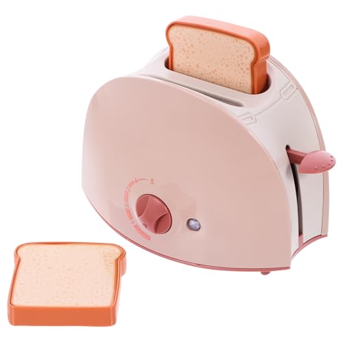 Garneck 1 Satz Kindertoaster gefälscht -Toaster Simulation Brotbackautomat Brotmaschinenspielzeug Holzspielzeug für Plastik Rosa Garneck 1 Satz Kindertoaster gefälscht -Toaster Simulation Brotbackautomat Brotmaschinenspielzeug Holzspielzeug für Plastik Rosa von Garneck