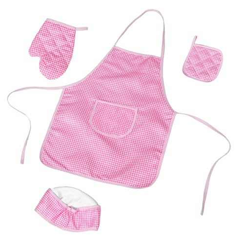 Garneck 1 Satz Küchenschürze für Kochwerkzeug für Küchenschürzen für Kochmütze und Schürze für Kinderkochwerkzeuge Kochschürze Polyester Rosa Garneck 1 Satz Küchenschürze für Kochwerkzeug für Küchenschürzen für Kochmütze und Schürze für Kinderkochwerkzeuge Kochschürze Polyester Rosa von Garneck