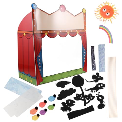 Garneck 1 Satz Lehrmittel Für Die Schattenbühne Puppenbausatz Selber Machen Handpuppe Zum Geschichtenerzählen Schattenmarionette Puppenbauset Puppenspiel Puppentheater Papier Garneck 1 Satz Lehrmittel Für Die Schattenbühne Puppenbausatz Selber Machen Handpuppe Zum Geschichtenerzählen Schattenmarionette Puppenbauset Puppenspiel Puppentheater Papier von Garneck