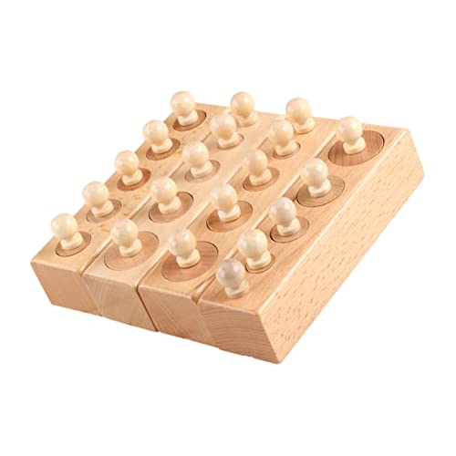 Garneck 1 Satz Lehrmittel interaktives kinderspielzeug Umweltfreundliches Family Games Boardgames Langlebig Eltern-Kind- Studieren hölzern Khaki von Garneck
