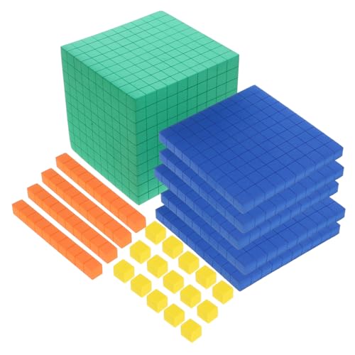 Garneck 1 Satz Mathematischer Betriebsmodell Zählen Sie Blöcke für Mathematik für Zähler für Mathematik Zahlenwürfel für Mathematik Mathematik, die würfel verbindet Lernwürfel Eva von Garneck