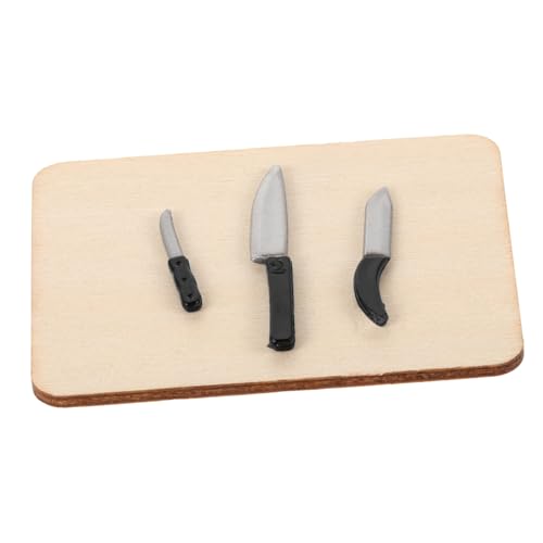 Garneck 1 Satz Messer -Set - Mini-Haus-Küchenzubehör Mikro-Landschaftsschneider Mini-Hausschneider Küchenzubehör für Puppenstuben Puppenhaus-Miniaturwerkzeuge Minature Dinge Holz Garneck 1 Satz Messer -Set - Mini-Haus-Küchenzubehör Mikro-Landschaftsschneider Mini-Hausschneider Küchenzubehör für Puppenstuben Puppenhaus-Miniaturwerkzeuge Minature Dinge Holz von Garneck