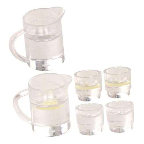 Garneck 1 Satz Mini - -Modell isoliert mit Mini -Wasserbecher Mini-Essen Mini-Limonadenbecher Mini-Getränke Miniatur-Wasserkocher Mini-Wasserkocher Plastik Garneck 1 Satz Mini - -Modell isoliert mit Mini -Wasserbecher Mini-Essen Mini-Limonadenbecher Mini-Getränke Miniatur-Wasserkocher Mini-Wasserkocher Plastik von Garneck