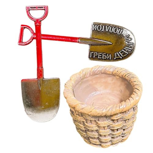 Garneck 1 Satz Mini-Schaufel Gnom Miniatur winziges Zuhause Werkzeug Wohnkultur Korb Mini-Gartendekorationen Mini -Hausdekorationen Mini-Gartenzubehör Mini-Tool Mini-Hausgartendekore Harz Garneck 1 Satz Mini-Schaufel Gnom Miniatur winziges Zuhause Werkzeug Wohnkultur Korb Mini-Gartendekorationen Mini -Hausdekorationen Mini-Gartenzubehör Mini-Tool Mini-Hausgartendekore Harz von Garneck