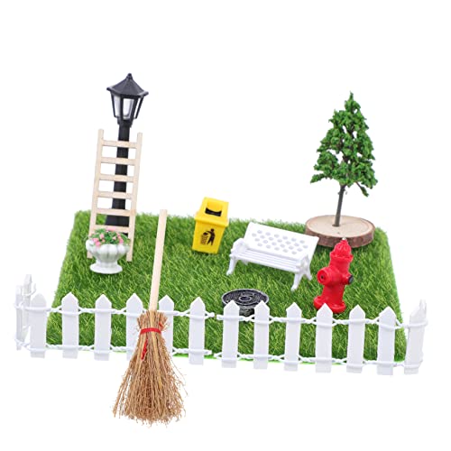 Garneck 1 Satz Mini -Simulationsgartendekorationsset Puppenhausdekor Miniaturen im Freien Mini-Innenhof-Modell- Zubehör Zaun Mini -Dekorationen Rasendekoration Hofdekoration Plastik Garneck 1 Satz Mini -Simulationsgartendekorationsset Puppenhausdekor Miniaturen im Freien Mini-Innenhof-Modell- Zubehör Zaun Mini -Dekorationen Rasendekoration Hofdekoration Plastik von Garneck