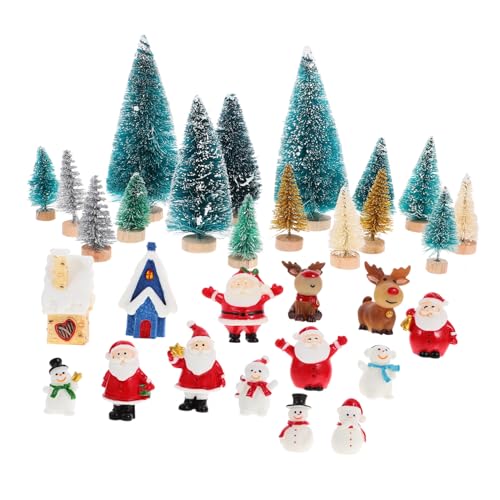 Garneck 1 Satz Mini Weihnachtsdekoration Niedliche Figuren für Tischdeko Kreative Weihnachtsornamente für Mikro Landschaften Einfach zu Platzieren für Festliche Anlässe Garneck 1 Satz Mini Weihnachtsdekoration Niedliche Figuren für Tischdeko Kreative Weihnachtsornamente für Mikro Landschaften Einfach zu Platzieren für Festliche Anlässe von Garneck