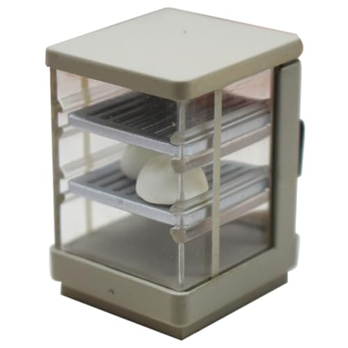 Garneck 1 Satz Miniaturisierter Isolierter Schrank für Puppenhaus mit Mini Dampfgefüllten Brötchen für Dekoration und Spielzeugzubehör Garneck 1 Satz Miniaturisierter Isolierter Schrank für Puppenhaus mit Mini Dampfgefüllten Brötchen für Dekoration und Spielzeugzubehör von Garneck