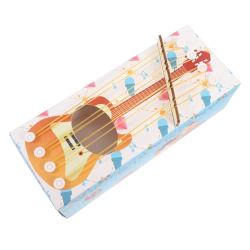 Garneck 1 Satz Musik handgefertigtes Lyra-Instrument Wissenschafts-Kit Xylophon-Lernset Wissenschaftliche Instrumente DIY Xylophon String -Musikinstrumente Papier von Garneck